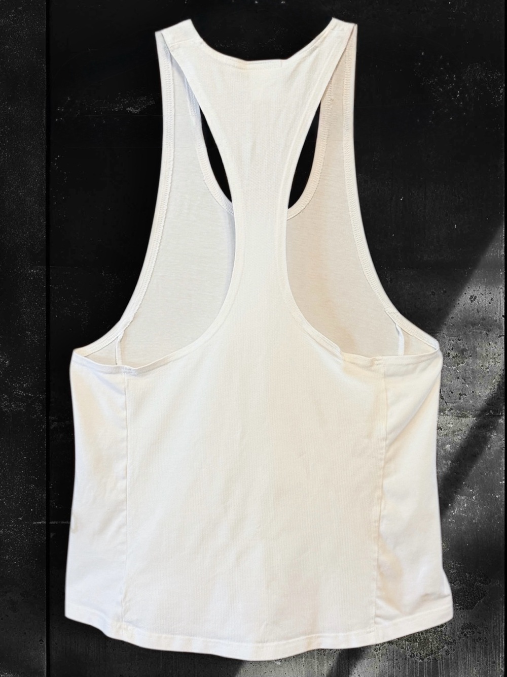 Gymshark White Racerback Athletic Mesh Tank size Small - Picture 2 of 10